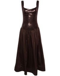Atu Body Couture - Corset-Detail Flared Gown - Lyst