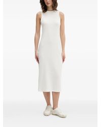 adidas - Vestido Midi De Canalé - Lyst