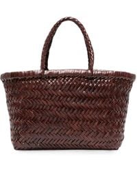 Dragon Diffusion - Borsa Flat Gora Bruciato Mini - Lyst