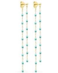 Gigi Clozeau - 18K Bead Chain Earrings - Lyst