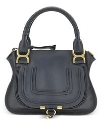 Chloé - Small Marcie Leather Tote Bag - Lyst