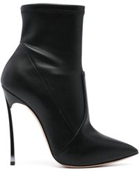 Casadei - Blade 130mm Leather Boots - Lyst