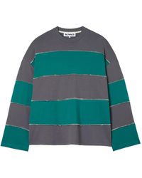 Sunnei - Striped T-shirt - Lyst