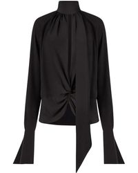 Nina Ricci - Pussy-Bow Blouse - Lyst