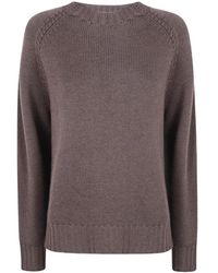 Rossopuro - Gestrickter Pullover Mit Raglanärmeln - Lyst