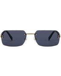 Marc Jacobs - Rectangle-Frame Rimless Sunglasses - Lyst