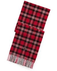 Polo Ralph Lauren - Plaid Pony-Embroidered Scarf - Lyst
