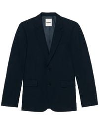 Sandro - Wool Suit Jacket - Lyst