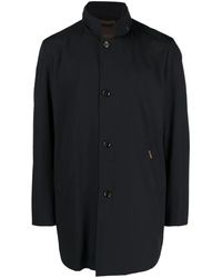 Moorer - Stand-Up Collar Raincoat - Lyst