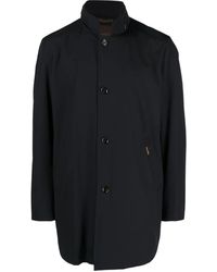 Moorer - Stand-Up Collar Raincoat - Lyst