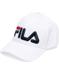 Fila - Logo-Print Baseball Cap - Lyst