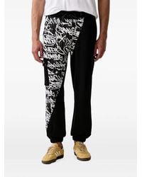 Sprayground - Graffiti-Print Cargo-Pocket Track Pants - Lyst