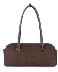 Lancaster - Rectangle Suede Shoulder Bag - Lyst