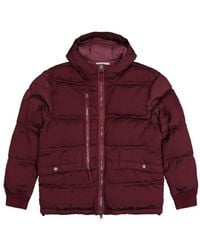 Stone Island - Hooded Padded Jacket - Lyst