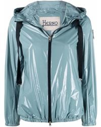 Herno - Zip-Front Hooded Jacket - Lyst