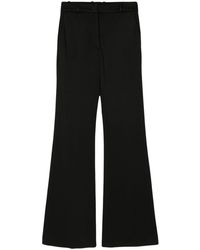 JOSEPH - Mid-rise flared trousers - Lyst