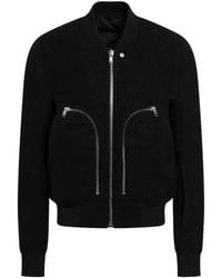 Rick Owens - Zip-Detail Bomber Jacket - Lyst