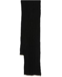 Brunello Cucinelli - Ribbed-knit Cashmere Scarf - Lyst