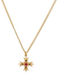 Emanuele Bicocchi - Crest Crystal Necklace - Lyst