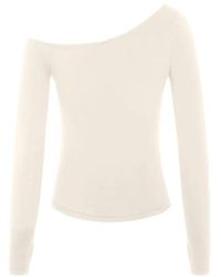 AMADAWEAR - Sabrina Asymmetric Top - Lyst