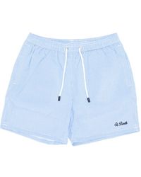 MC2 Saint Barth - Gingham Swim Shorts - Lyst