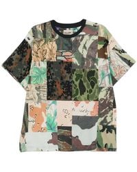 GALLERY DEPT. - Mixed-Patchwork Camouflage T-Shirt - Lyst