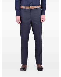 Dell'Oglio - Tailored Gabardine Trousers - Lyst