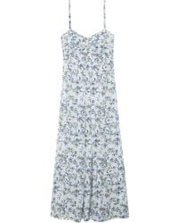 Zadig & Voltaire - Abito Lungo Con Motivo A Fiori - Lyst