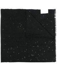 Brunello Cucinelli - Sequin Cashmere Silk Scarf - Lyst