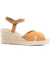 Geox - Gelsa Ankle-Strap Wedge Espadrilles - Lyst