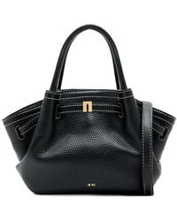 JW PEI - Mini Hana Contrast-Stitch Pebbled Tote Bag - Lyst
