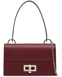 Furla - Grained-Leather Twist-Lock Shoulder Bag - Lyst
