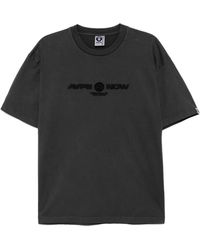 Aape By A Bathing Ape - Logo Embroidered T-Shirt - Lyst