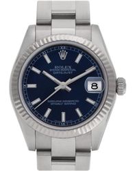 Rolex Orologio 2007 pre-owned Datejust - Blu