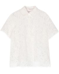 Ermanno Scervino - Corded-lace Sheer Shirt - Lyst