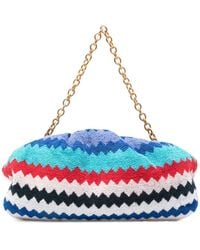 Missoni - Sponge Zig Zag Shoulder Bags - Lyst