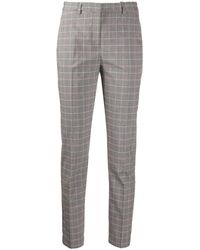 Pinko Брюки В Клетку - Серый