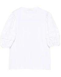 Cecilie Bahnsen - パフスリーブ トップ - Lyst