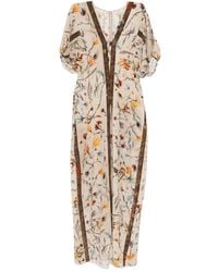 YANGKEHAN - Floral-Print Maxi Dress - Lyst