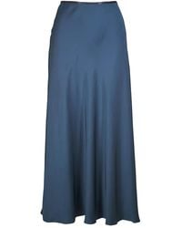 Agnona - Ruffled-Hem Midi Skirt - Lyst