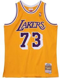 Mitchell & Ness - Camiseta Dennis Rodman Los Angeles Lakers Swingman Player 1998/99 - Lyst