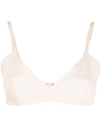 The Mannei - Sierra Leather Cropped Tank Top - Lyst