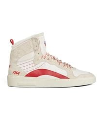 DSquared² - High-Top Lace-Up Sneakers - Lyst