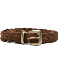 Eleventy - Braided Leather Belt - Lyst
