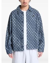 adidas - Monogram Buttoned-Up Denim Cotton Shirt - Lyst