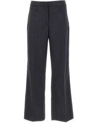 Herskind - Ivano Pinstripe-Pattern Trousers - Lyst