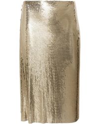 Rabanne - Pression チェーンメイル スカート - Lyst