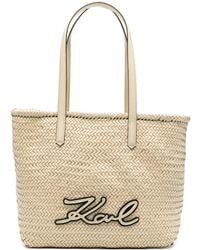 KARL LAGERFELD - Top-Handles Tote Bag - Lyst