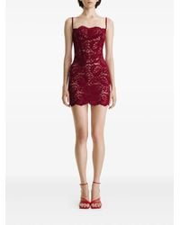 2310 STUDIO - Vestido corto de encaje - Lyst