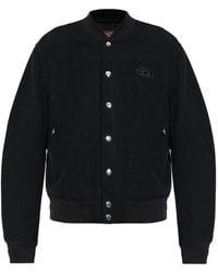 DIESEL - J-Arry-Wrd Button-Up Jacket - Lyst
